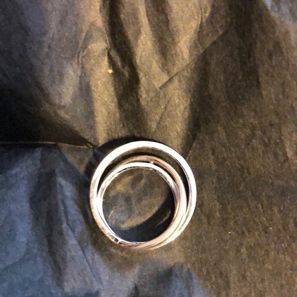 Triple crystal ring - Picture 2 of 4